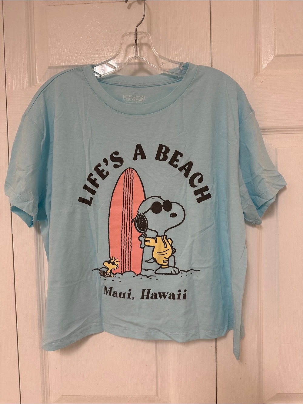 NWOT Two Peanuts Graphic Tees